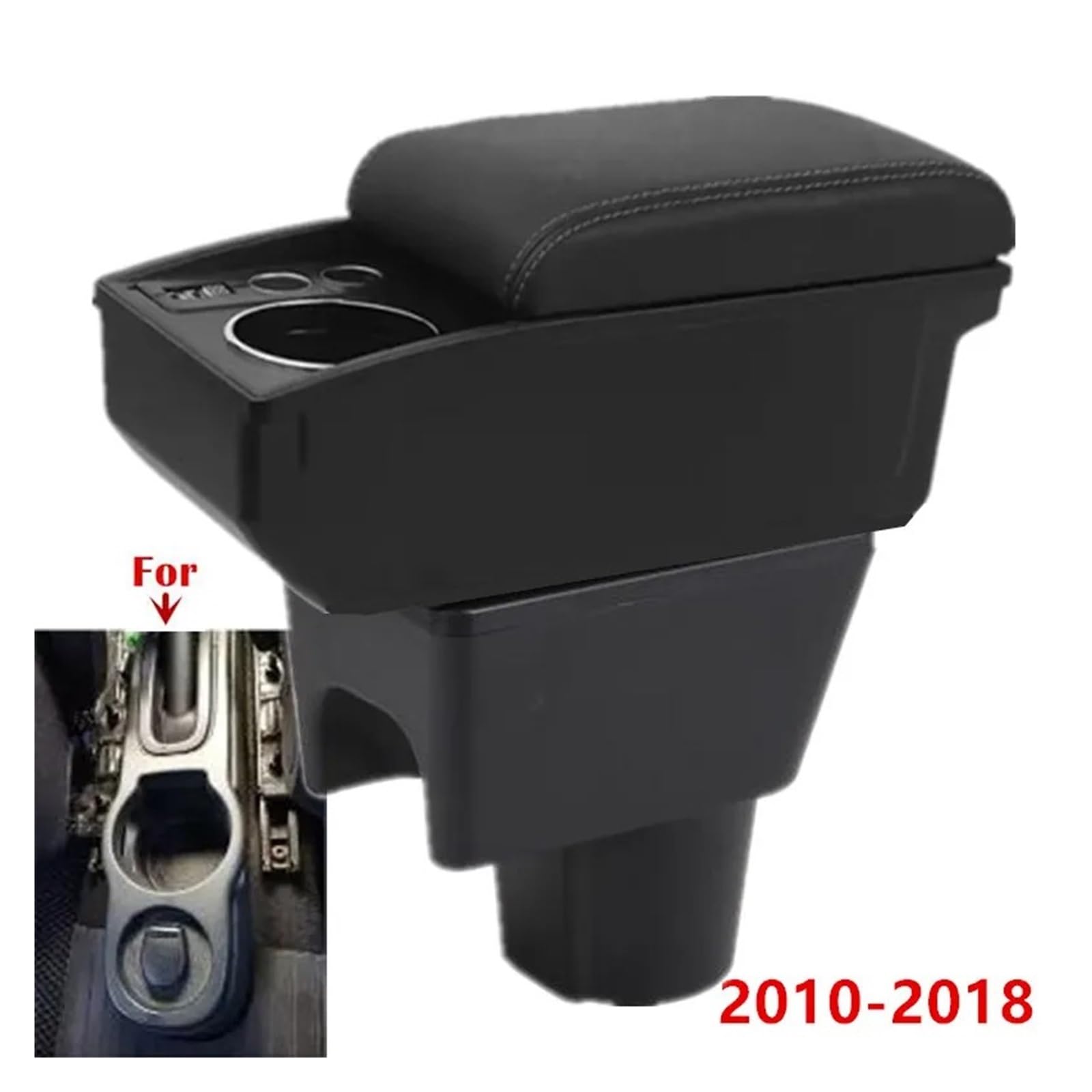 Per Duster Per Dacia 2010-2018 Scatola Portaoggetti Bracciolo Auto