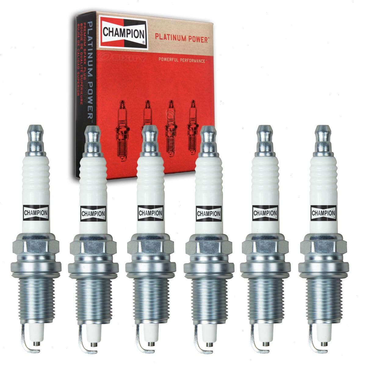 Bougies Champion Platinum (6 Pièces)