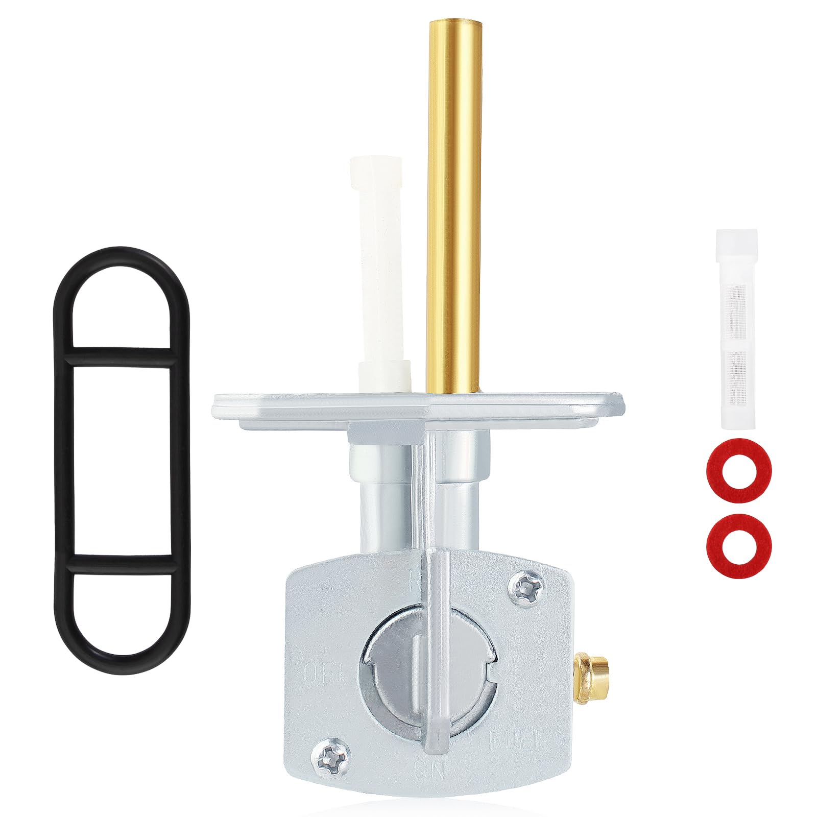 YOFMOO Fuel Gas Petcock Valve Switch Compatible with Yamaha Banshee Big Bear Blaster Bruin Champ Grizzly Moto-4 Kodiak Raptor Timberwolf Tracker