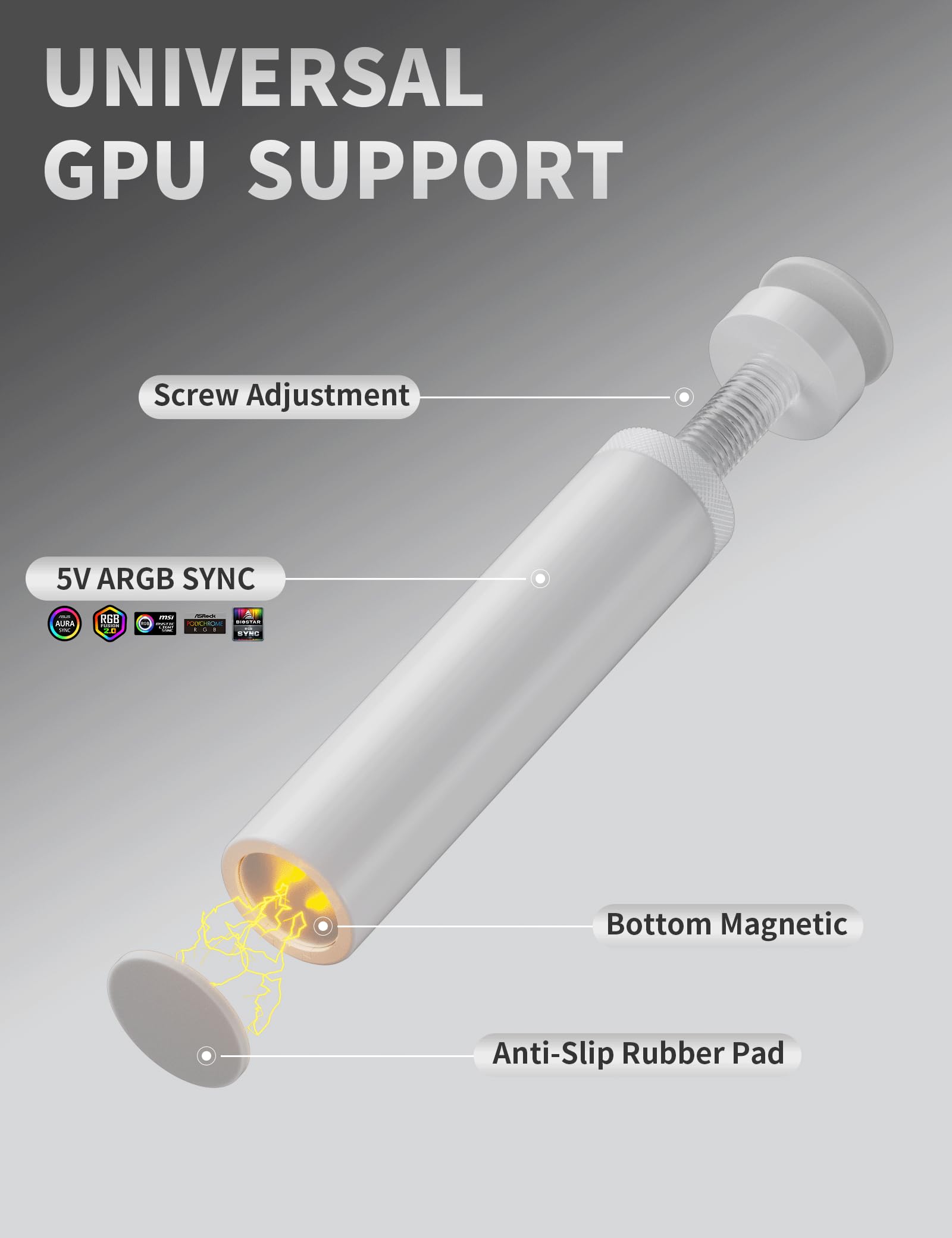 Support Video Hardware Snapklik.com : upHere GPU Support Bracket, Graphics Card GPU Support ...