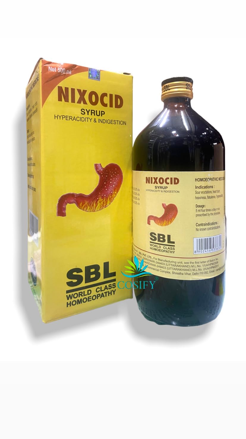 AABB04 Nixocid Syrup Sbl 500ml - SET OF 1 Bottle (B0C917W5VQ) Amazon Price History, Amazon Price Tracker