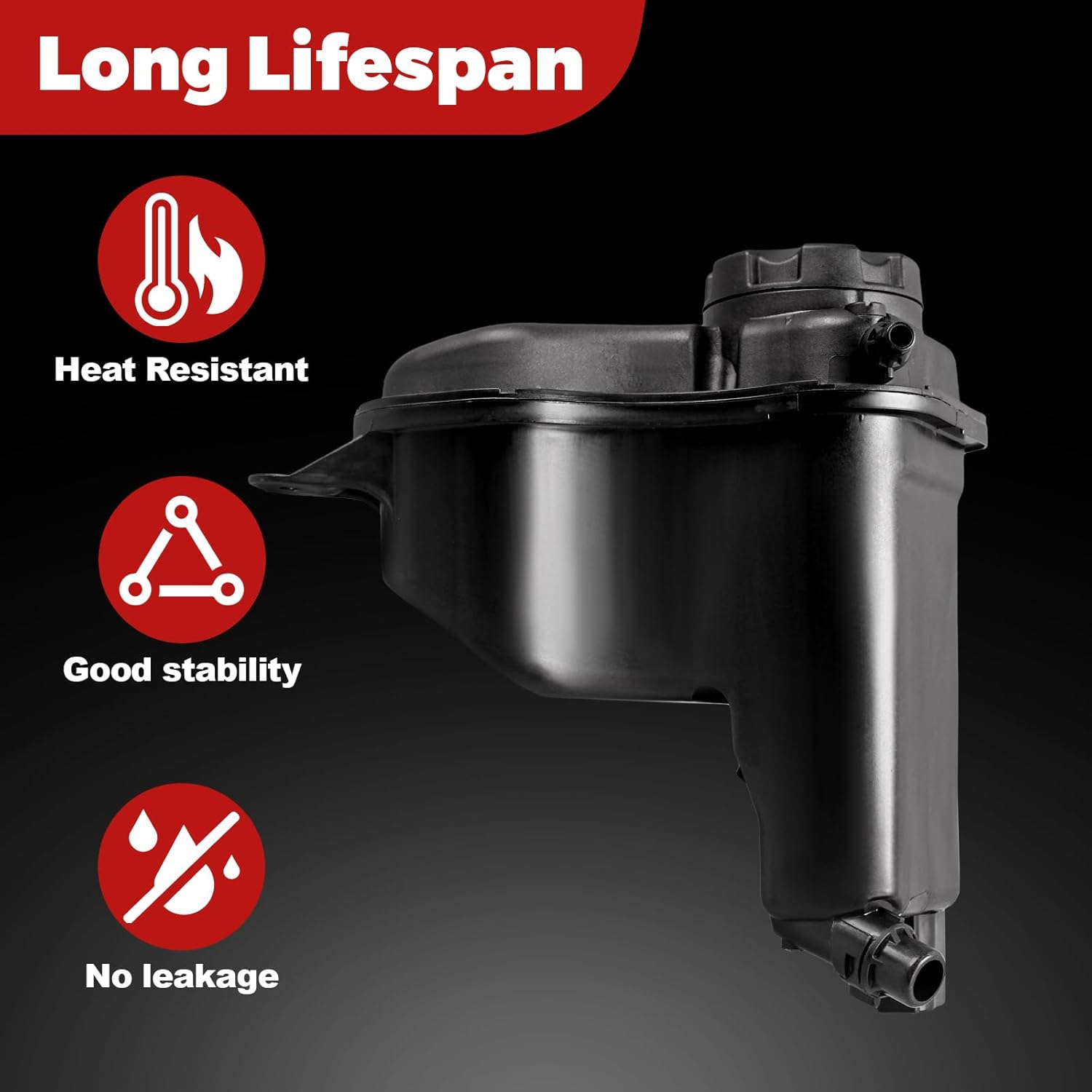 Engine Coolant Reservoir Tank with Sensor and Cap Compatible with 118i 120i 128i 323i 325i 328i 328i xDrive 328xi 330i 335i 335i xDrive 335is X1 Z4 Replace 603-334 17137567462