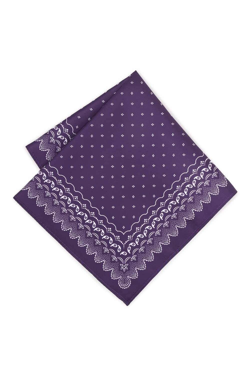 peter england Purple Pocket Square-picture-51