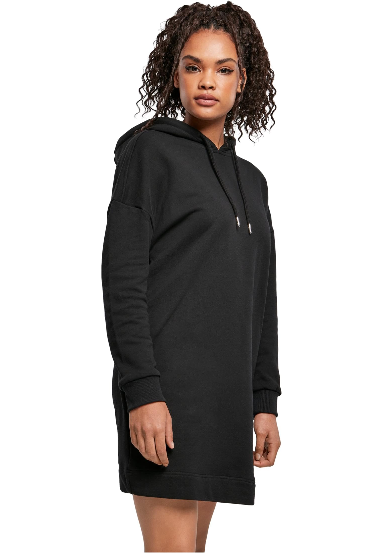 Urban Classics Damen Ladies Organic Oversized Terry Hoody Dress