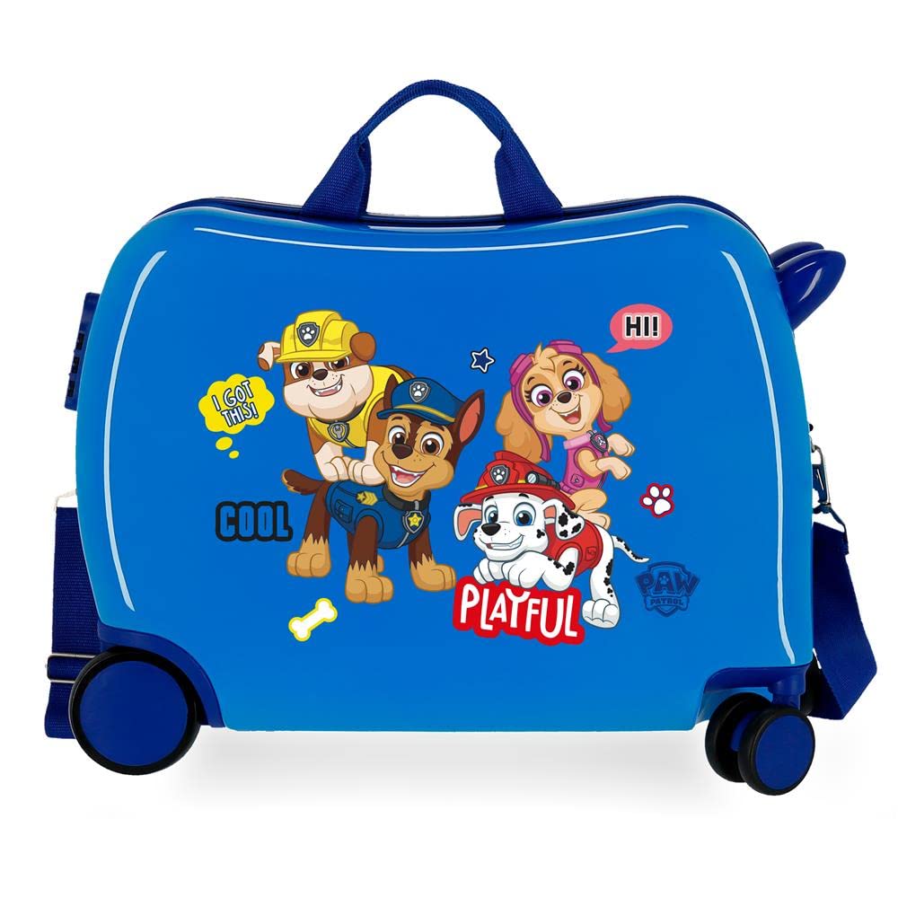 Nickelodeon Paw Patrol Koffer mit Rollen, klein, türkis