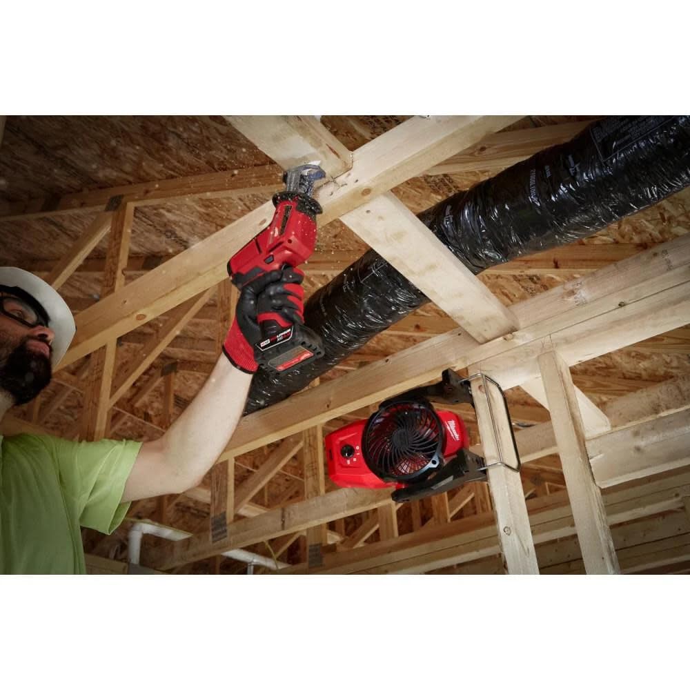 Milwaukee Elektrowerkzeug M12 Hochleistungs-Luftmover-Lüfter