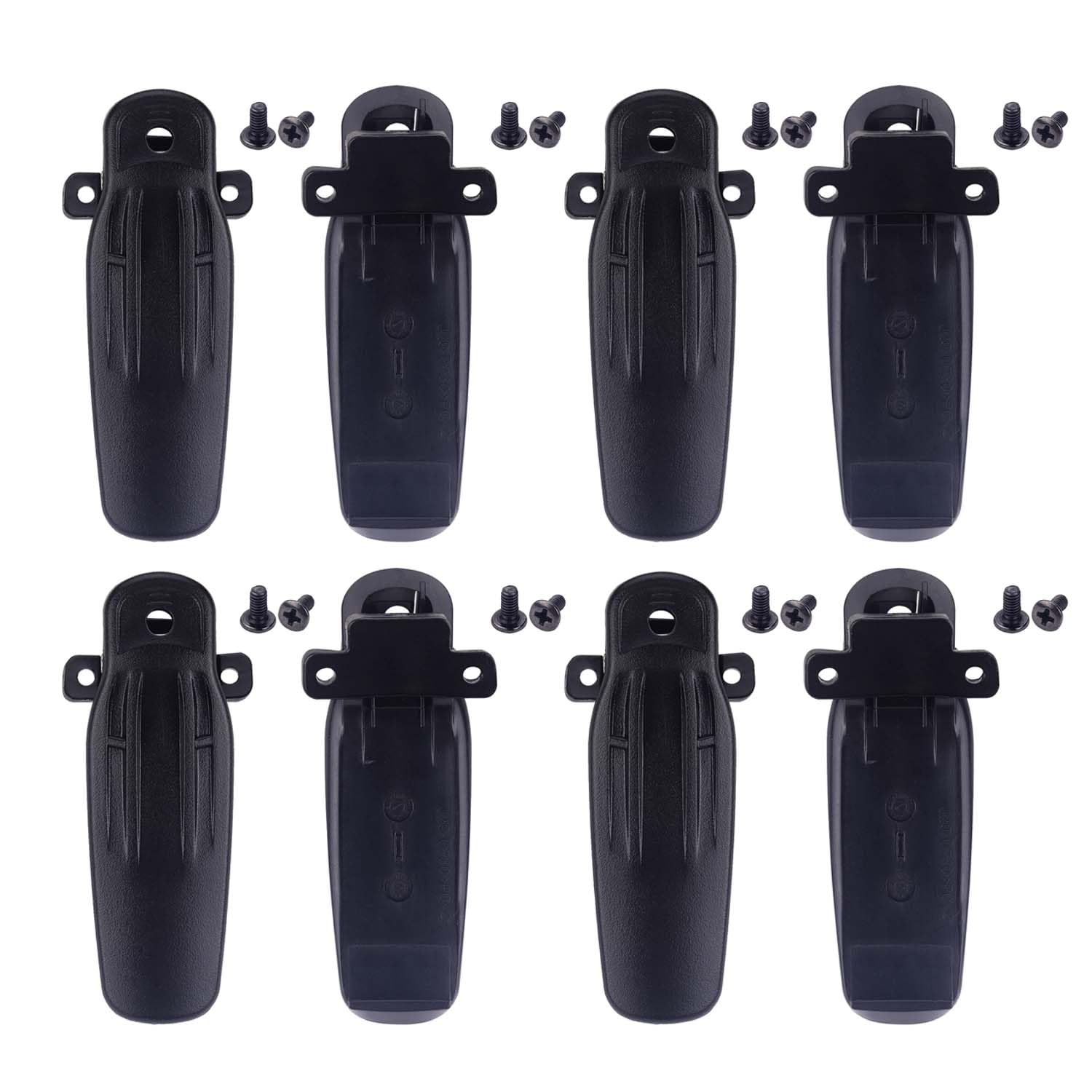 KBH-11 Belt Clip for Kenwood TK-2180 TK-3180 TK-5200 TK-5220 TK-5310 TK-5320 NX-5200 NX-5300 NX-5400 NX-200 NX-200G NX-210 NX-210GK NX-300 NX-300G Portable Radio Walkie Talkie Back Clip,8 Pack-picture-27