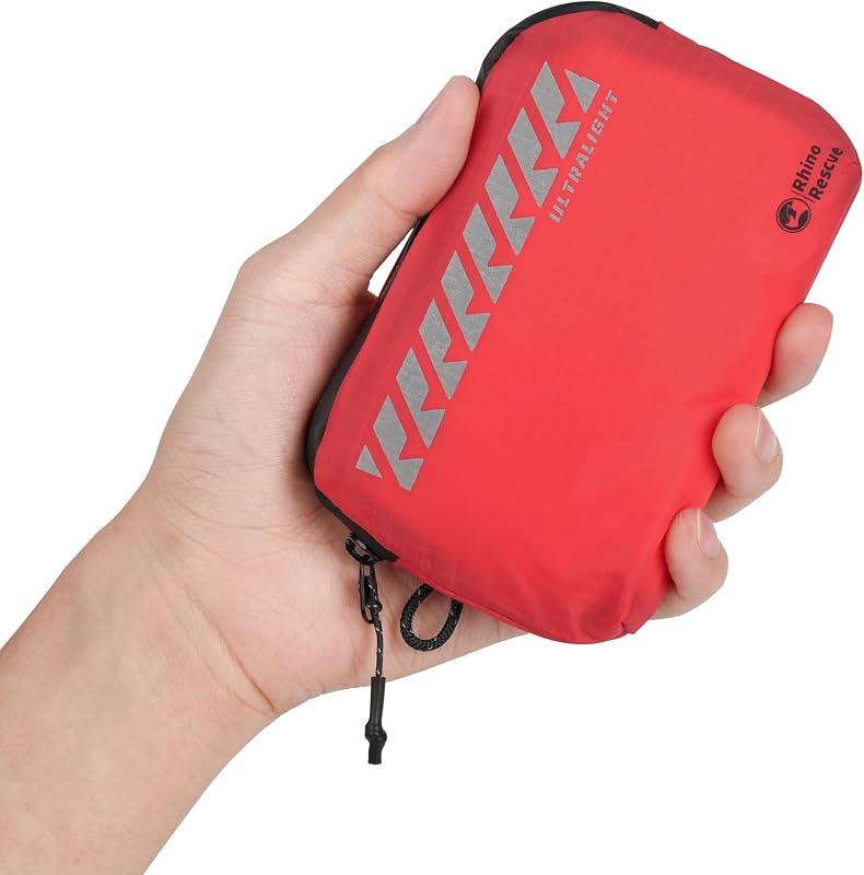 Mini Ultralight First Aid Kit, EDC Water-Resistent Medical Kit | Lightweight Emergency Kit for Pocket, Backpacking, Cycling, Hiking, Travel, Climbing, Ultra-compact for Carry on