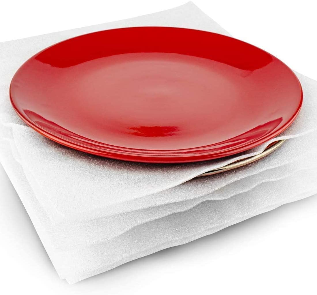 Rollo de espuma de embalaje | Gran formato - 40cm x 250 metros | 2mm de espesor | Film de espuma para proteger cualquier producto o superficie | Ligero, suave y fácil de cortar | Ideal para mudanzas
