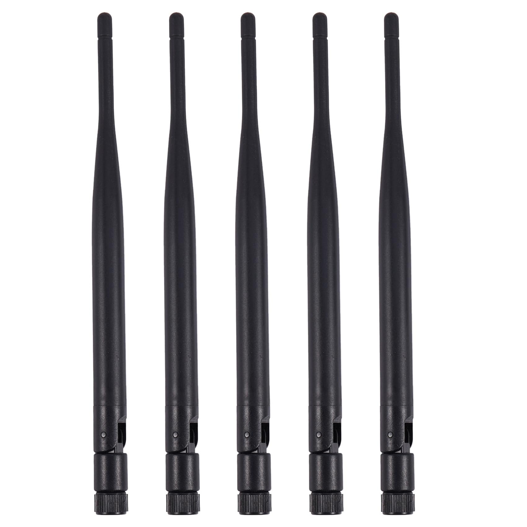 5X Antenna Wireless WiFi Ad Alto Guadagno Dual Band 433MHZ 7DBi RP-SMA