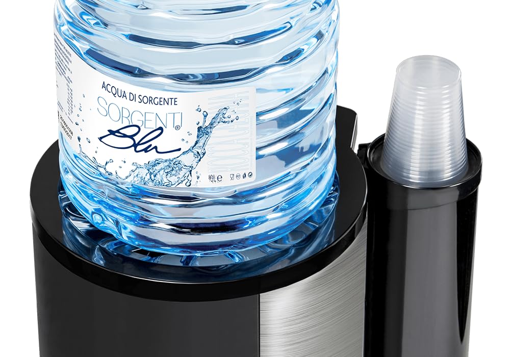 Blu Boccione d'Acqua Naturale, in Pet con Attaco Standard per Dispenser Capacità 18 Litri
