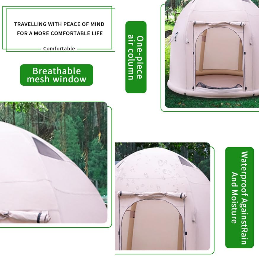 Carpa Inflable para Camping para 2-4 Personas miniatura 3