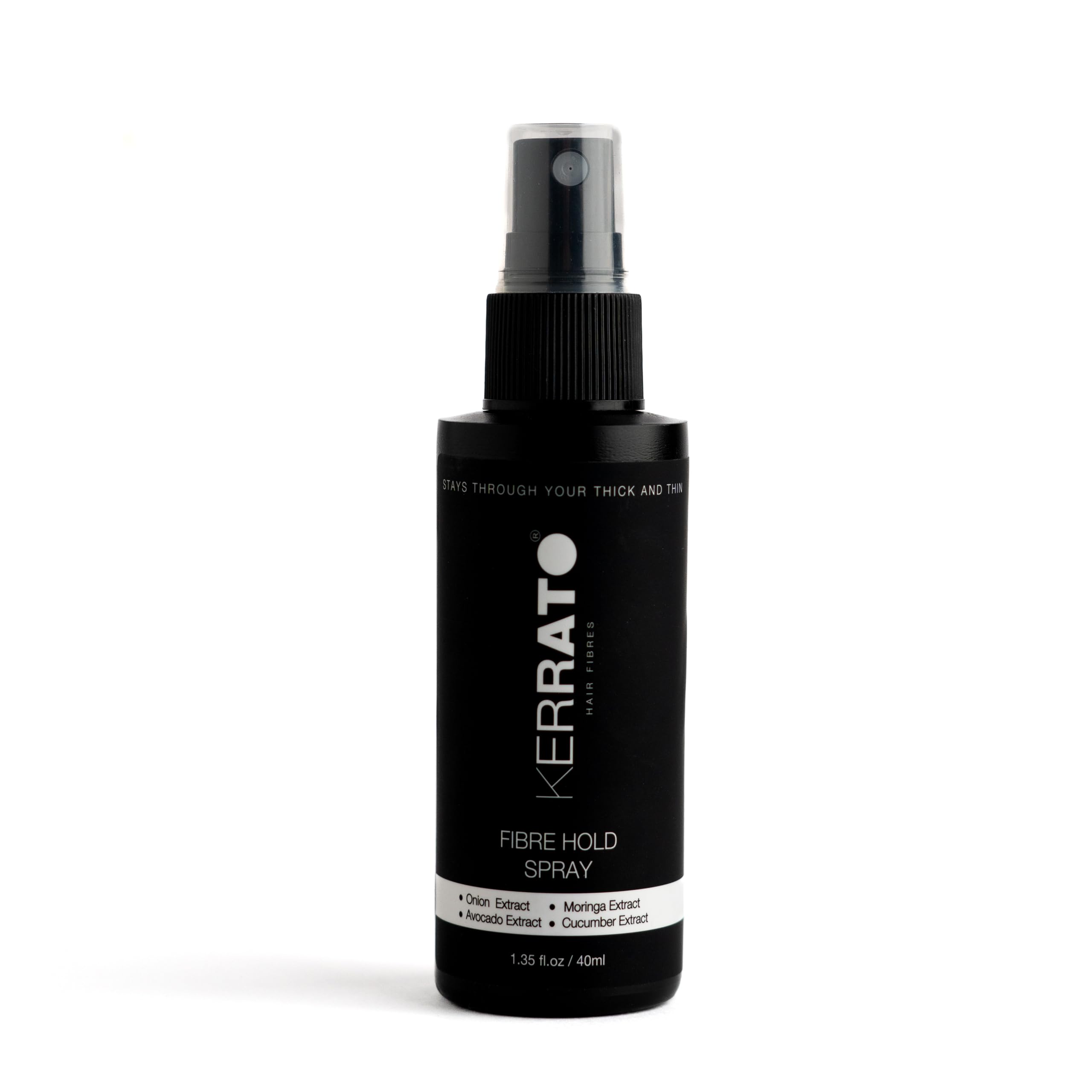 KERRATO HAIR FIBRES Unisex Water Resistant Locking Spray for All Hair Building Fibers (40ml) | Strong Hold All Day | Fiber Holding Spray(Pack of 1)-image-14
