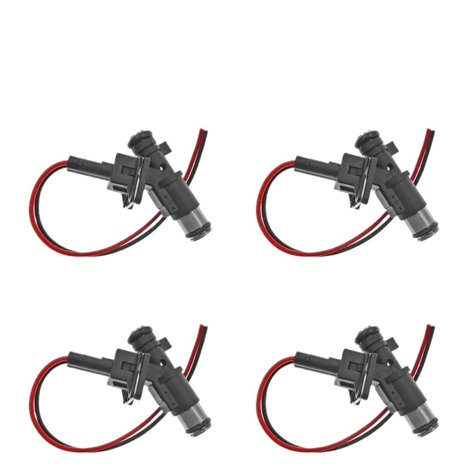 Qdouimoo 4Set Diesel Injector Petrol Fuel Injector For Peugeot For 1007 206 306 For Partner 1984E0 01F002a 0280156357 348001 H00101f002a