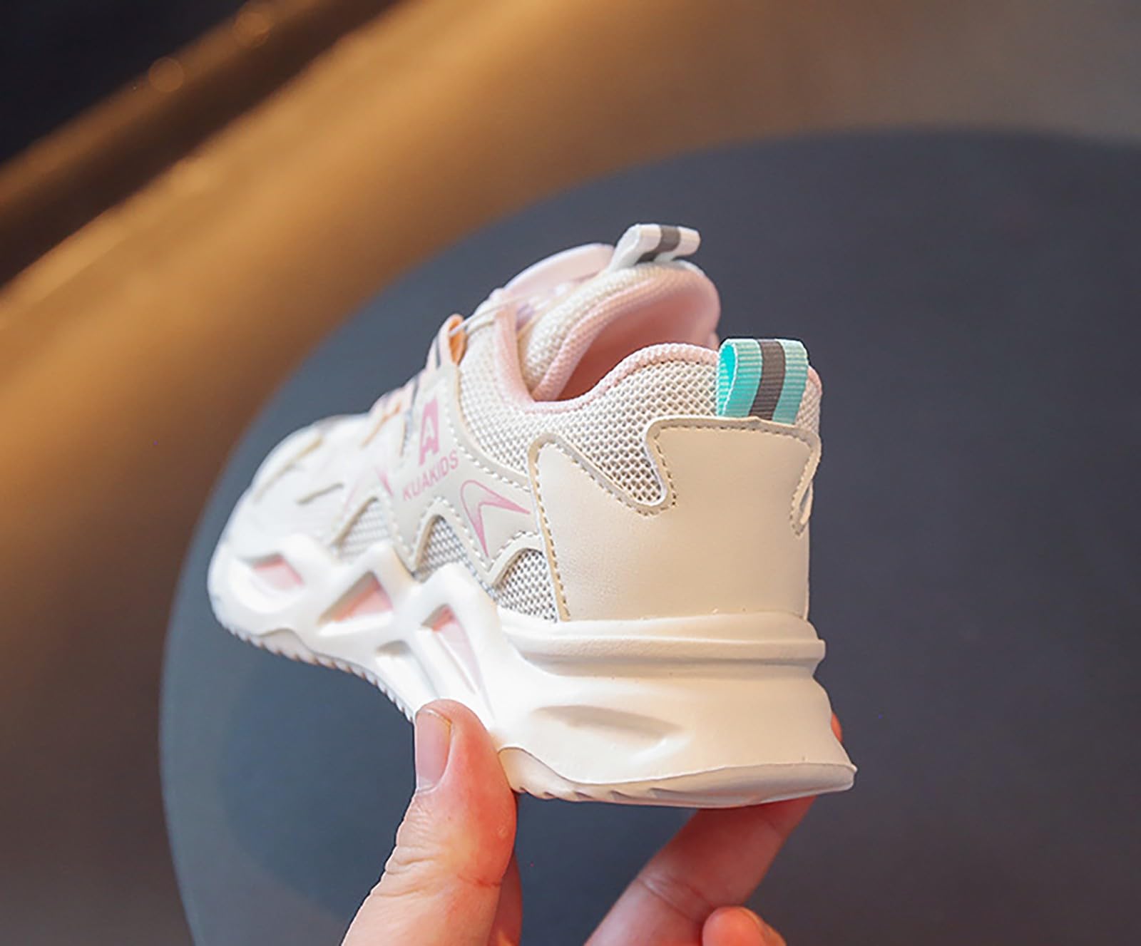 Scarpe Bambino 28, Estive Nuove Sportive Ragazze Pulsanti rotanti Ragazzi manopole Grandi e Piccole Corsa