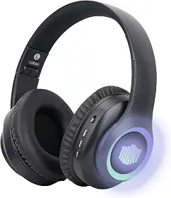 Fone de Ouvido Bluetooth, Fone de Ouvido Sem Fio, ANC Ativo, 40h Bateria (Preto)