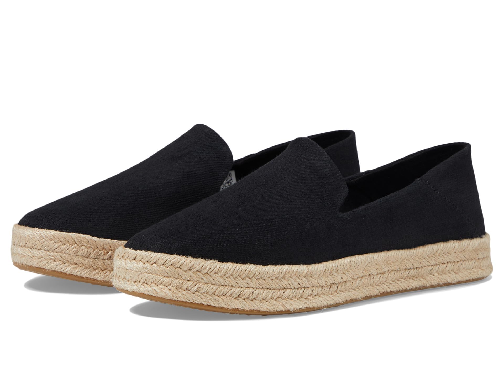 Toms Women's Noir Espadrilles Carolina