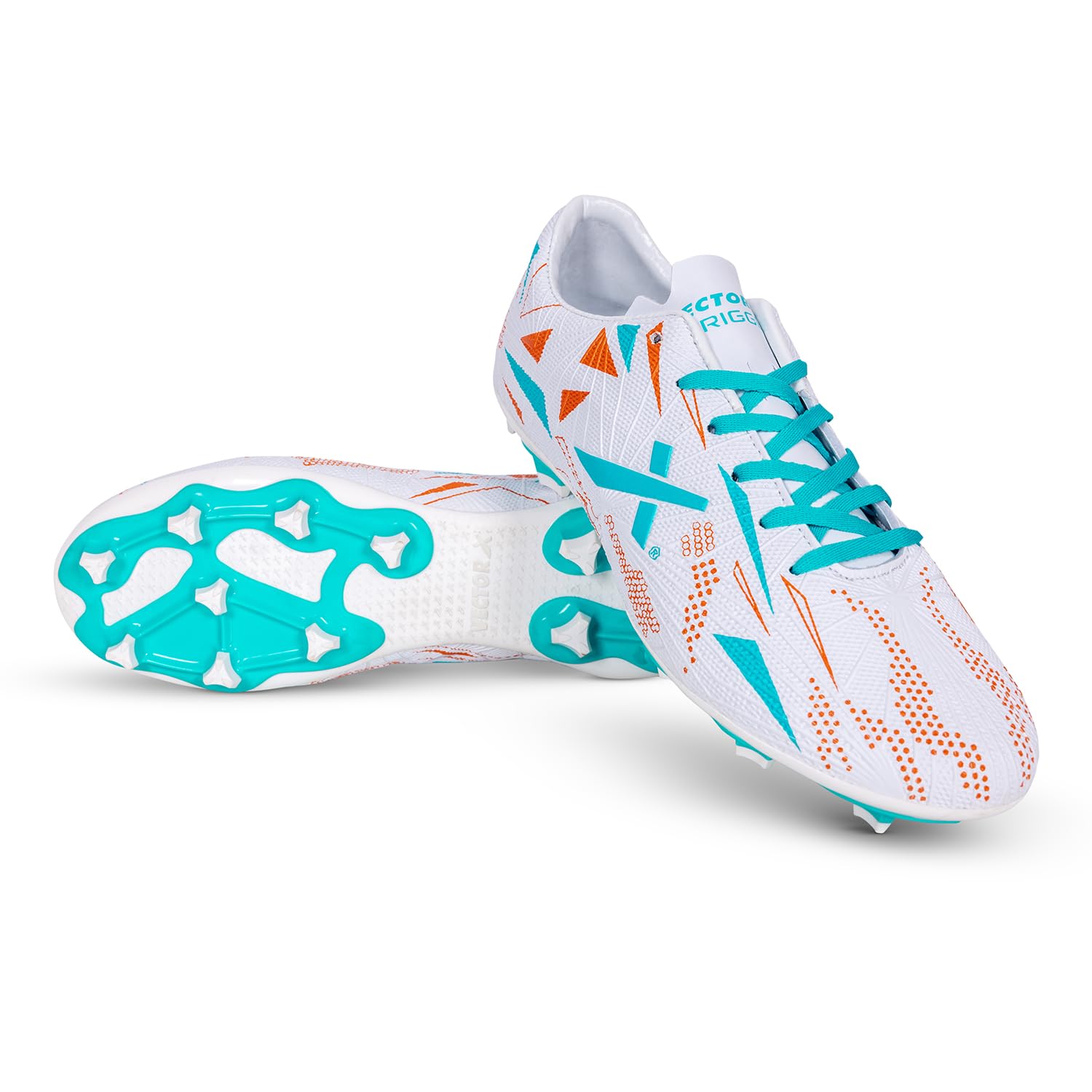Trigger Football Shoe/Studs, Double Colored TPU Sole, Padded Footbed, Premoulded Heel Shoe for Men-image-11