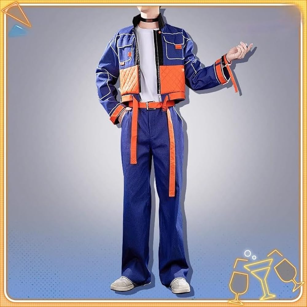 Amazon.co.jp: VTuber 北見遊征 新衣装 コスプレ衣装+ウィッグ(靴