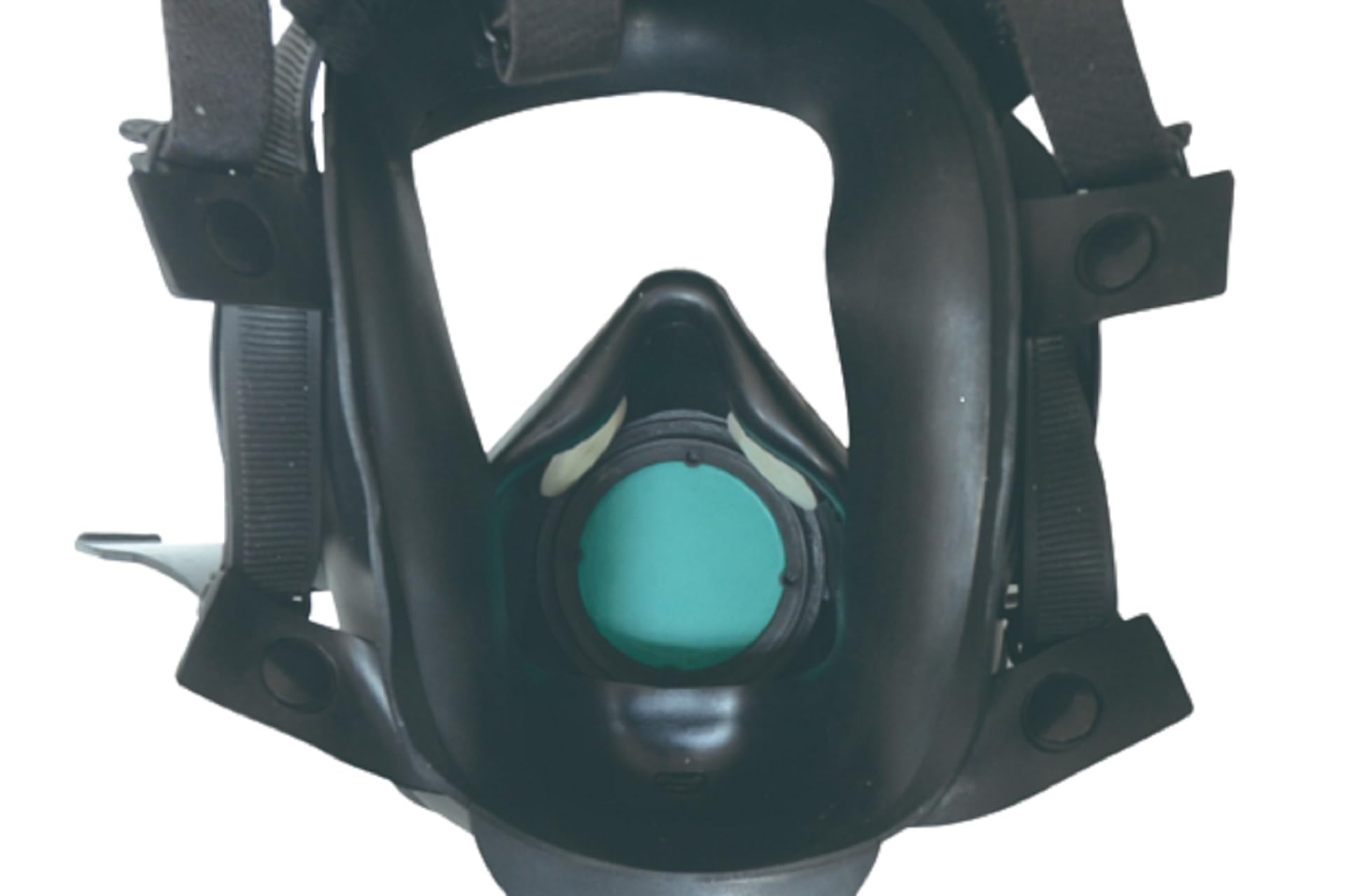 GEDIZ Máscara de gas respiratoria de protección respiratoria con gafas de seguridad para radiación nuclear, contaminación biológica y química y antiterrorismo