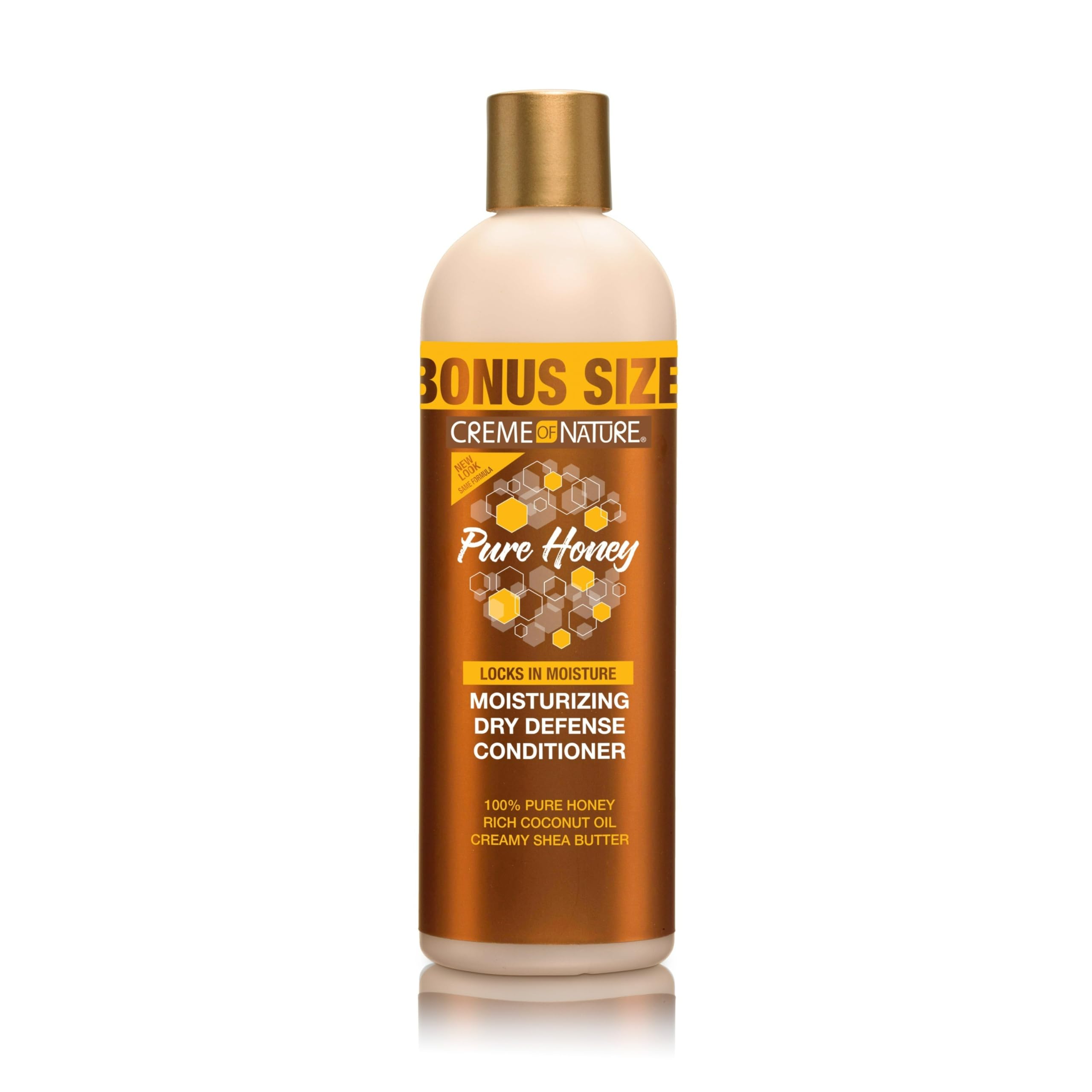 Pure Honey Moisturizing Dry Defense Conditioner, Bonus Size 15.2oz