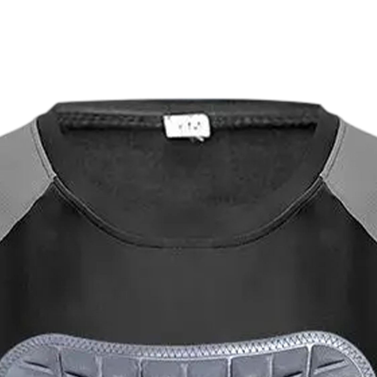 rockible Mens Padded Vest Basketball Football Protect Gear Lightweight Chest Protection Soccer Goalkeeper for Rugby Baseball, M