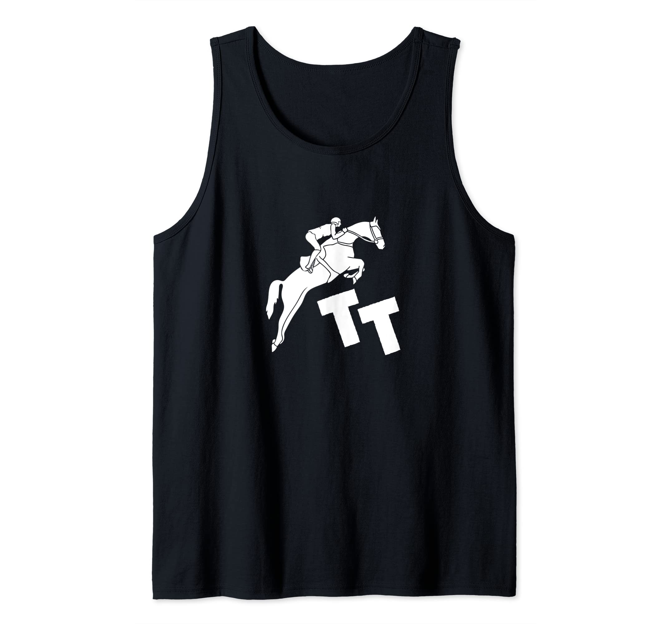 TT show jumping rider and rider Tank Top