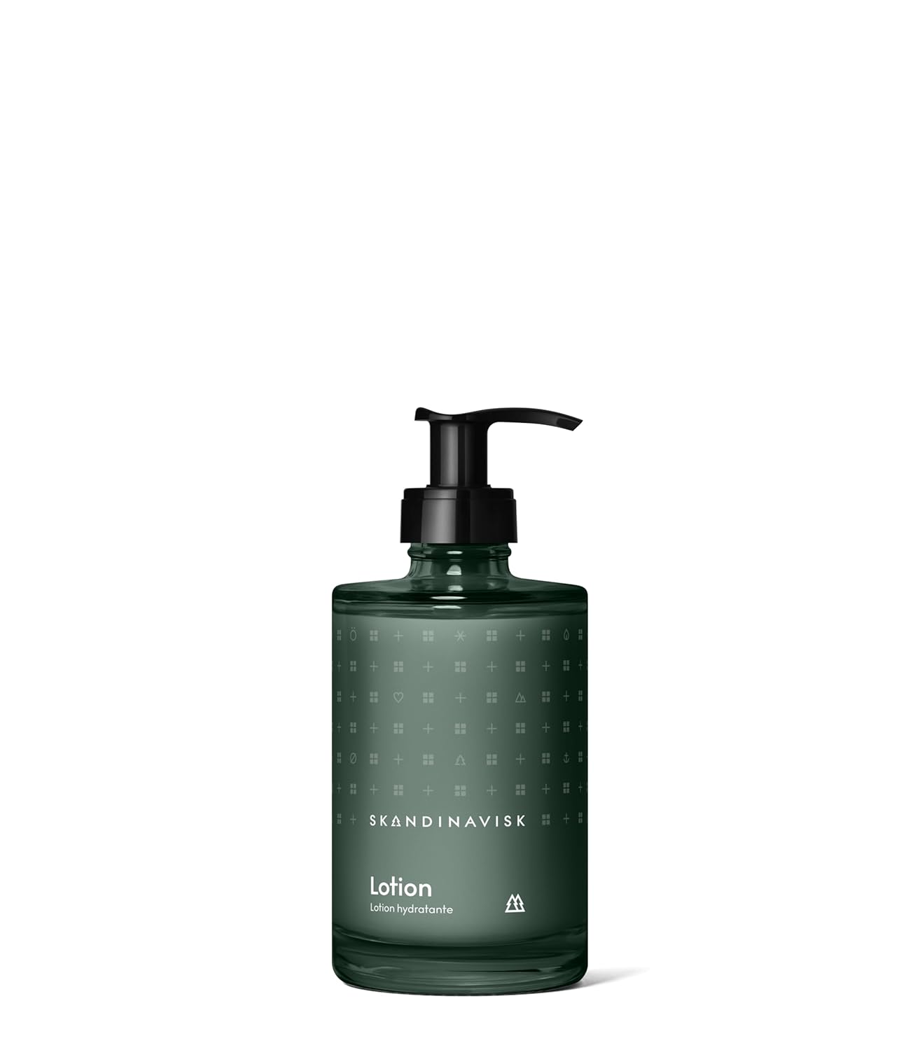 Skandinavisk SKOG ‘Forest’ Hand & Body Lotion, Scent Notes: Pine Needles and Fir Cones, Birch Sap and Woodland Lily of the Valley, Coloured Glass Bottle with Pump, 6.75 fl. oz.