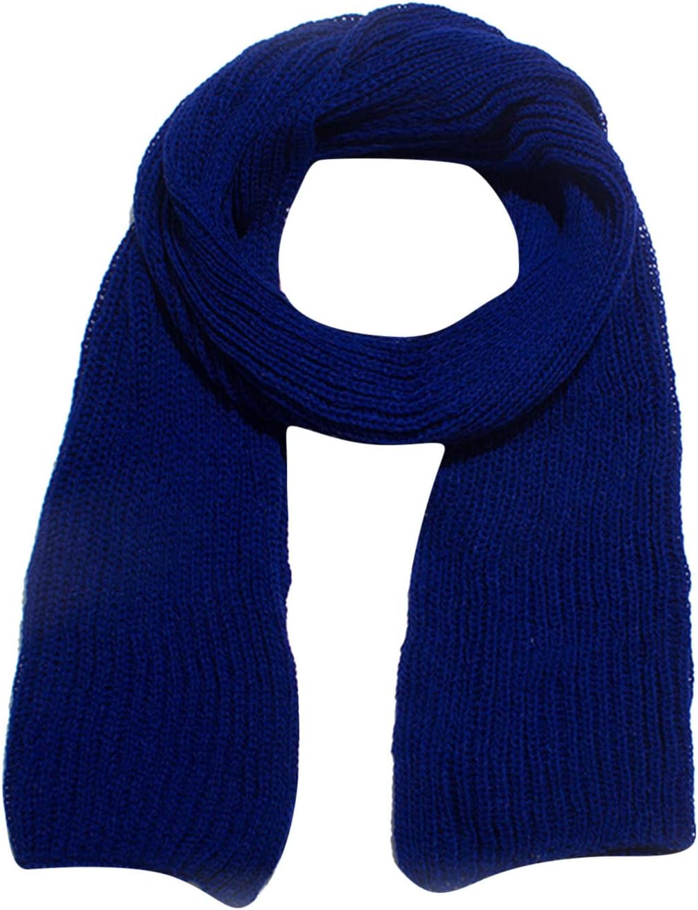 Warm Polyester Fleece Scarf for Women and Men - Unisex Cold Weather Neck Wrap