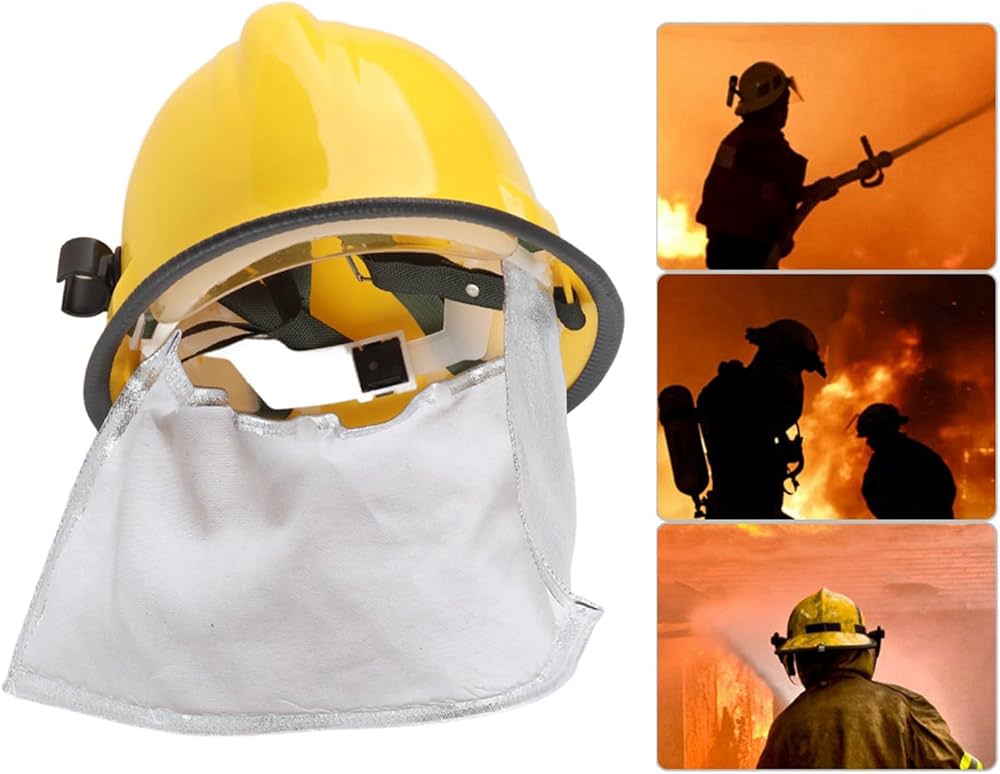 Amazon.co.jp: 消防士安全ヘルメット、厚みのあるABSアンチ