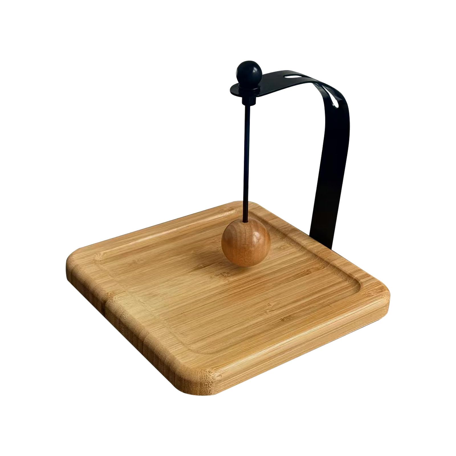 Pangboer A Wooden Tissue Holder With Weighted Center Rod Heavy Type Napkin For Kitchen Or Bathroom Heavy Type Napkin