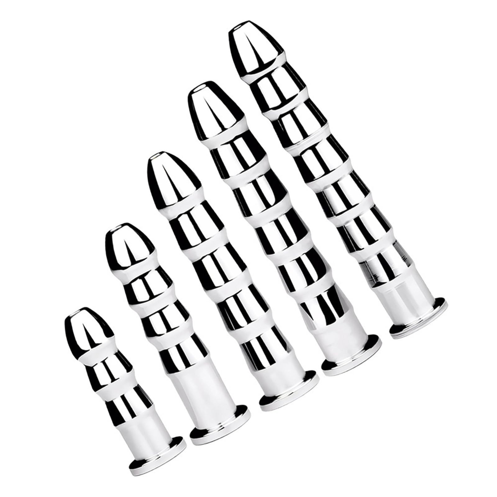 Edelstahl Harnröhren Dilatatoren Hohl Penis Katheter 5 Größen Metall Plug Urethral Dilator Stimulation Sounding Masturbation Prinzenzepter Sexspielzeug Für Männer