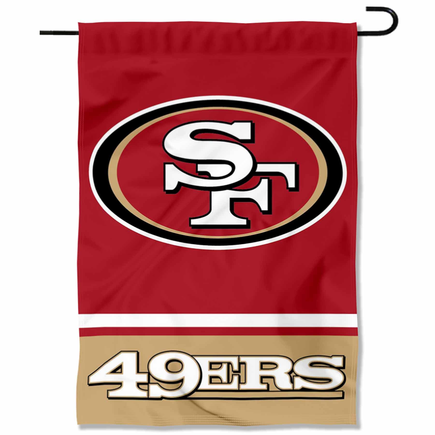 San Francisco 49ers Double Sided Garden Flag