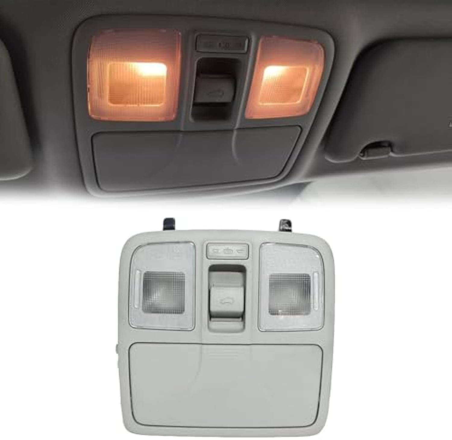 Lámpara De Lectura Coche para Hyundai IX35 928202S100OM Luces De Lectura De Cúpula De Coche Luz De Lectura Interior Console Assy
