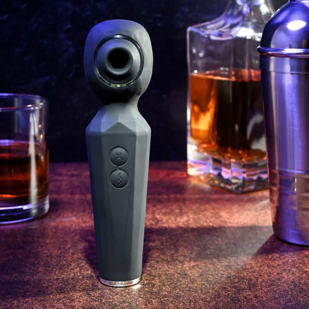 Zuigende Wand Vibrator Rainbow Sucker (EN-RS-1201-2)