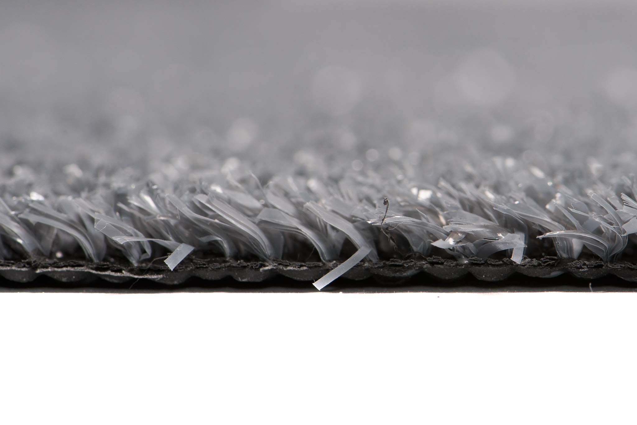 Carpeto Rugs Erba Sintetica per Esterno Drenante - Prato Sintetico da Esterno Drenante - Tappeto Erba Sintetica per Esterno Rotolo - Grigio - 300 x 100 cm