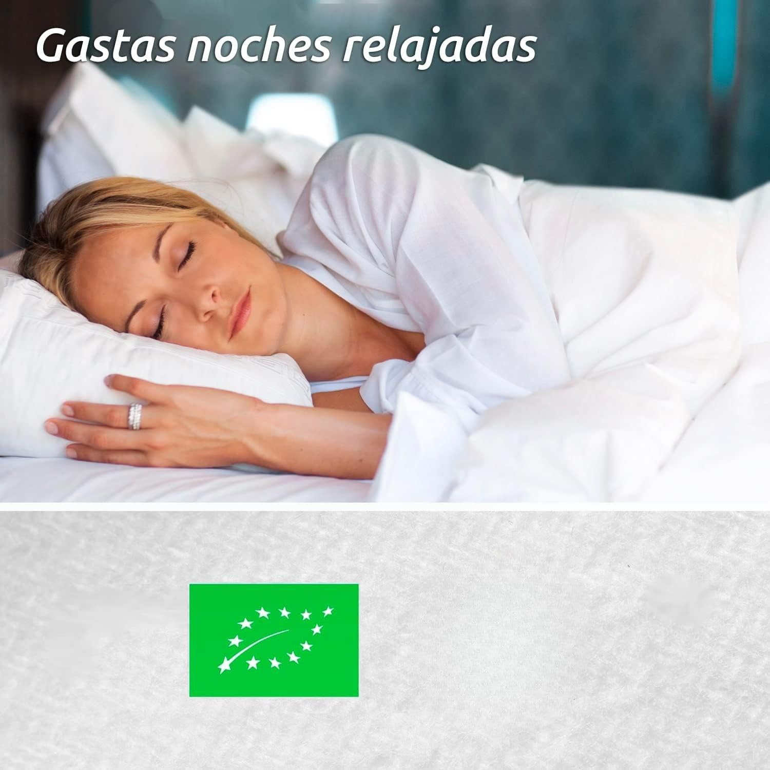 Sleepzen - Protector De Colchon 80x160 Cm Algodón Orgánico