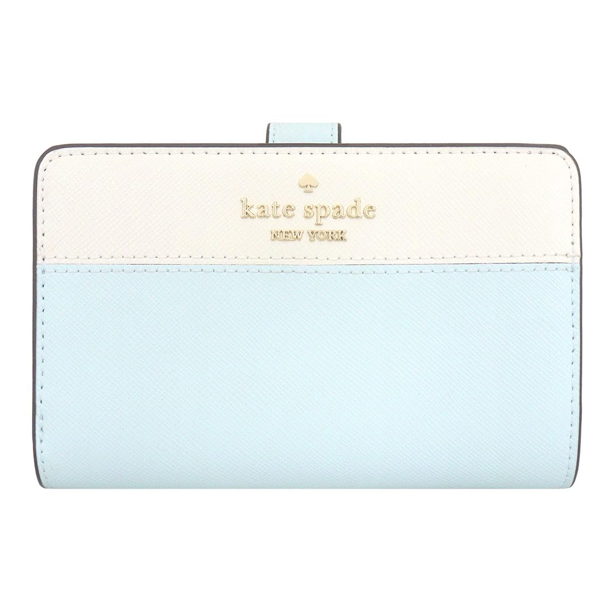 [ケイトスペード] kate spade 財布(二つ折り財布) KC511 クリスプスカイマルチ マディソン カラーブロック サフィアーノ レザー ミディアム コンパクト バイフォールド ウォレット レディース [アウトレット品] [ブランド] [並行輸入品]