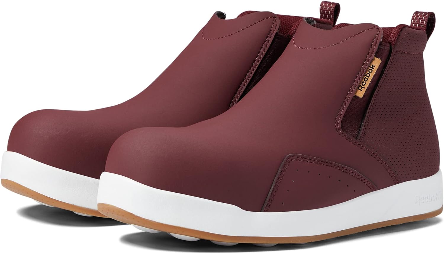 Reebok Ever Road 3.0 DMX Work Boot EH Comp Toe Burgundy/White 9 B (M)