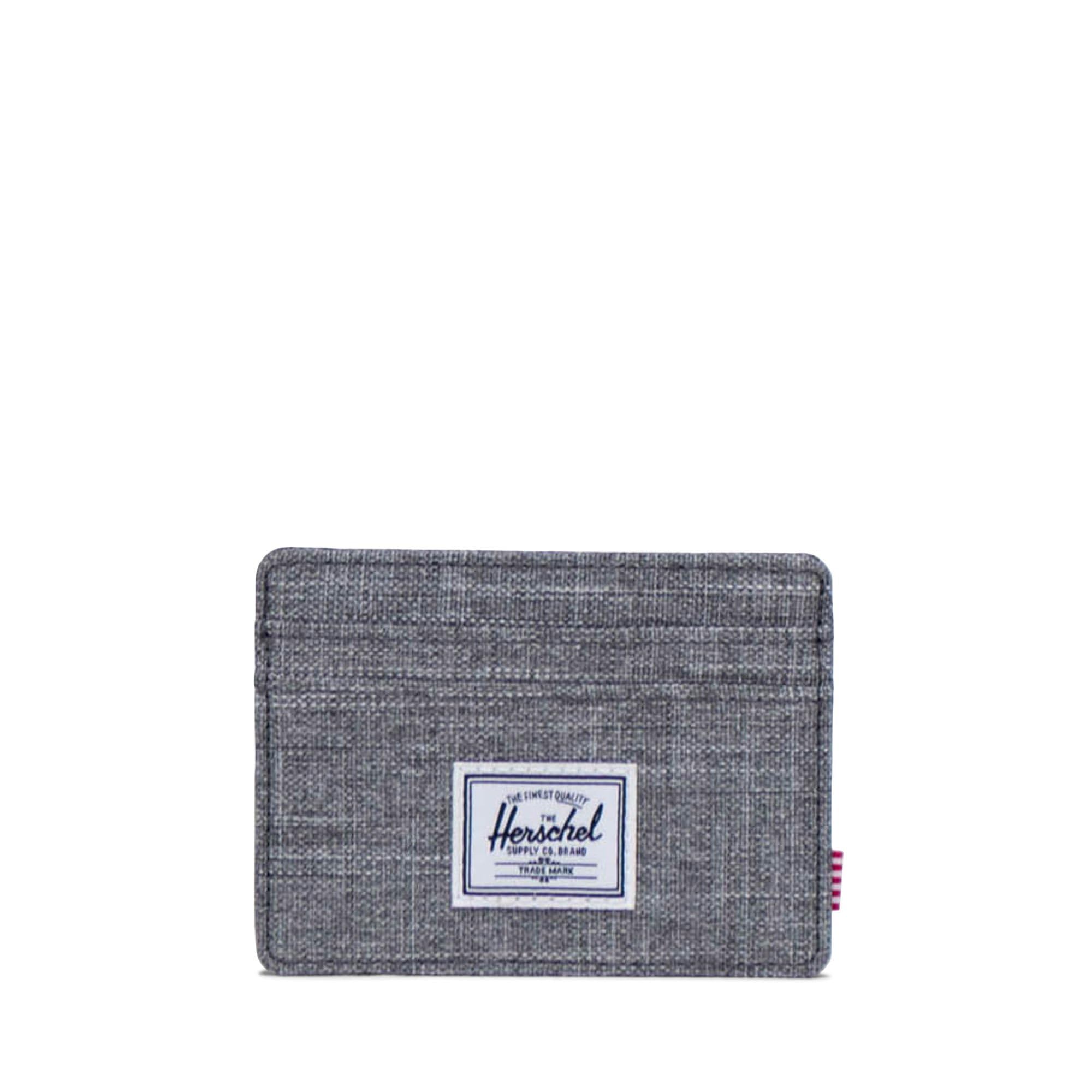 Herschel Charlie Cardholder Wallet, Raven Crosshatch, One Size, Contemporary
