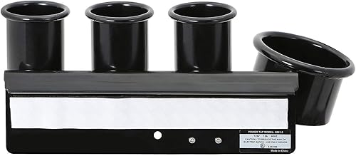 Miniatura 2 de Saloniture Secador de soplado y soporte para plancha de pelo - Estante para electrodomésticos de salón con abrazadera