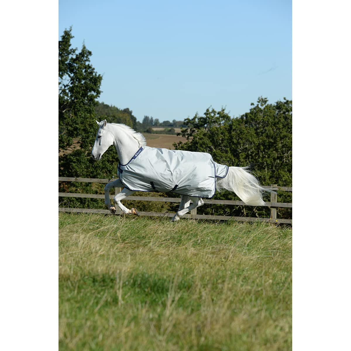 Bucas Outdoordecke Power Turnout Medium 150 g Silver Größe wählbar (140)