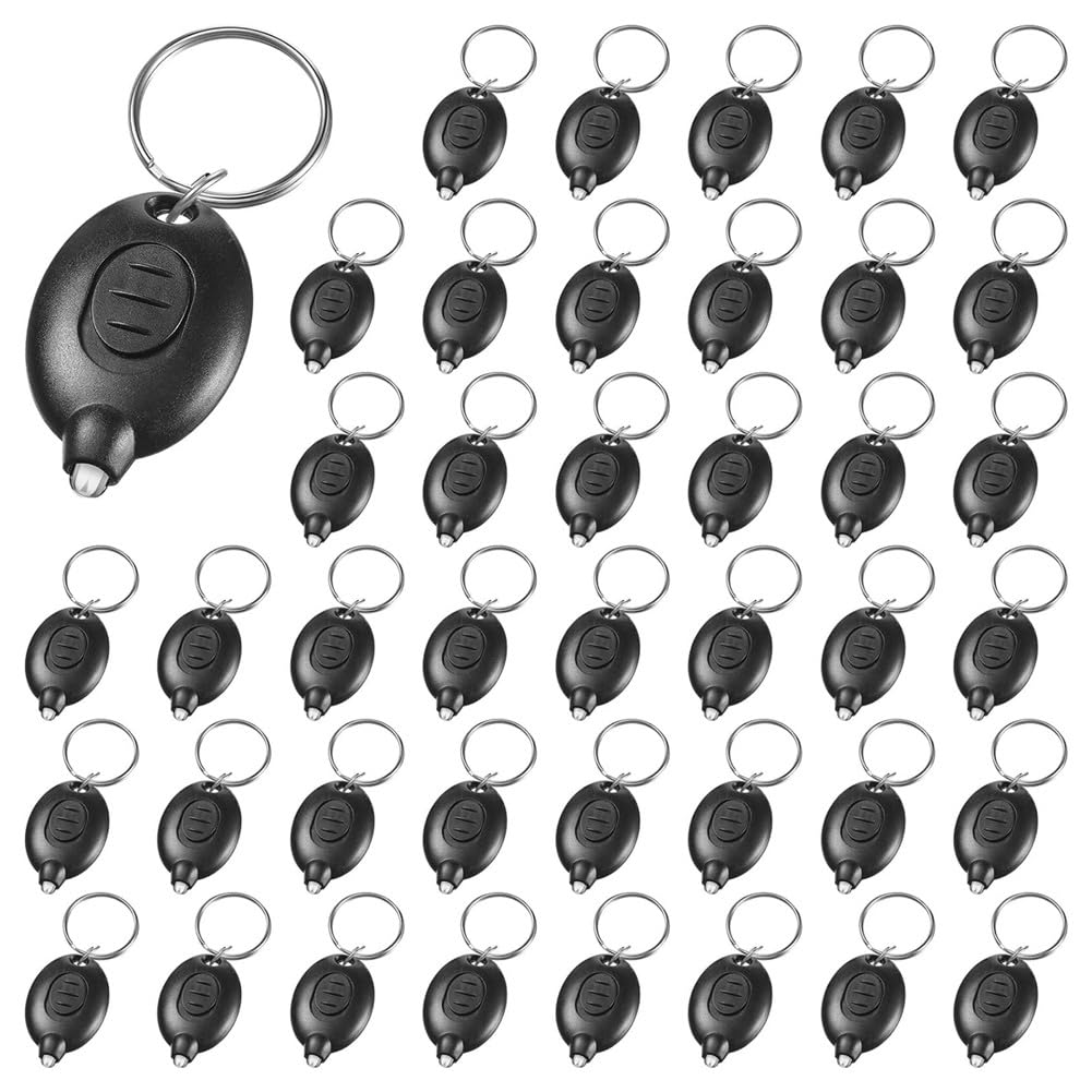 Badge porte-clés lumière avec lampe de poche à faisceau blanc LED