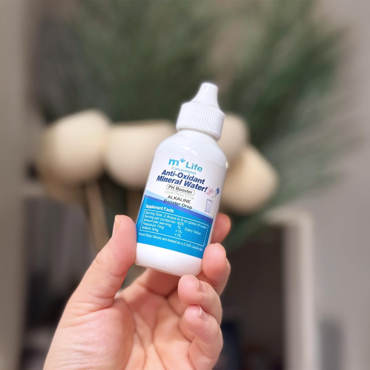 Mplus Life Balance Your pH, Antioxidants Alkaline Mineral Drops, Single 2.0 Oz Pack, Portable, Yields 925 Cups of 8 oz of Alkaline, antioxidant Water, Unflavored, pH Balance - Image 6