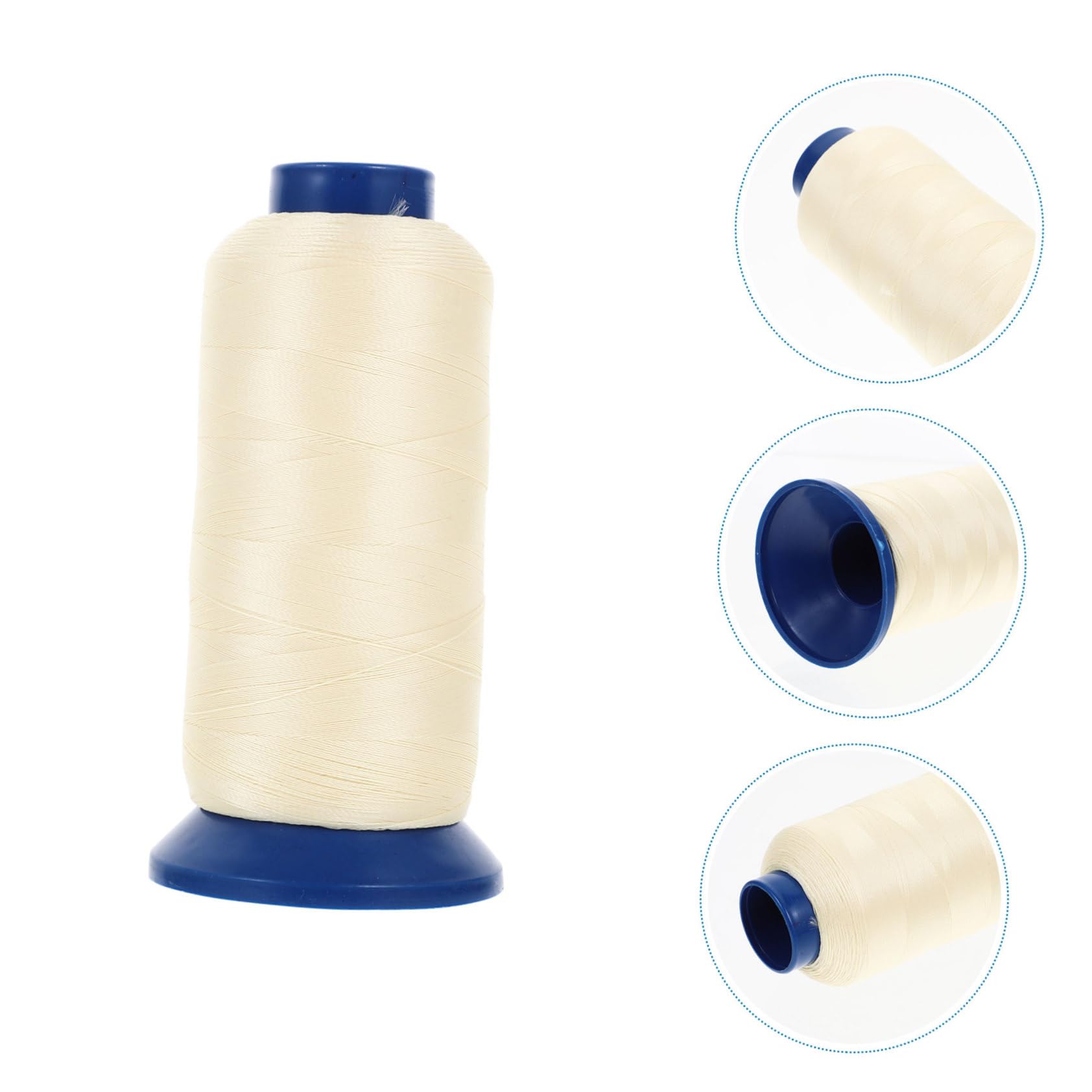 NUOBESTY 3piezas Hilo De Bordar Fluorescente De Yardas Hilo Que Brilla Para Costura y Manualidades