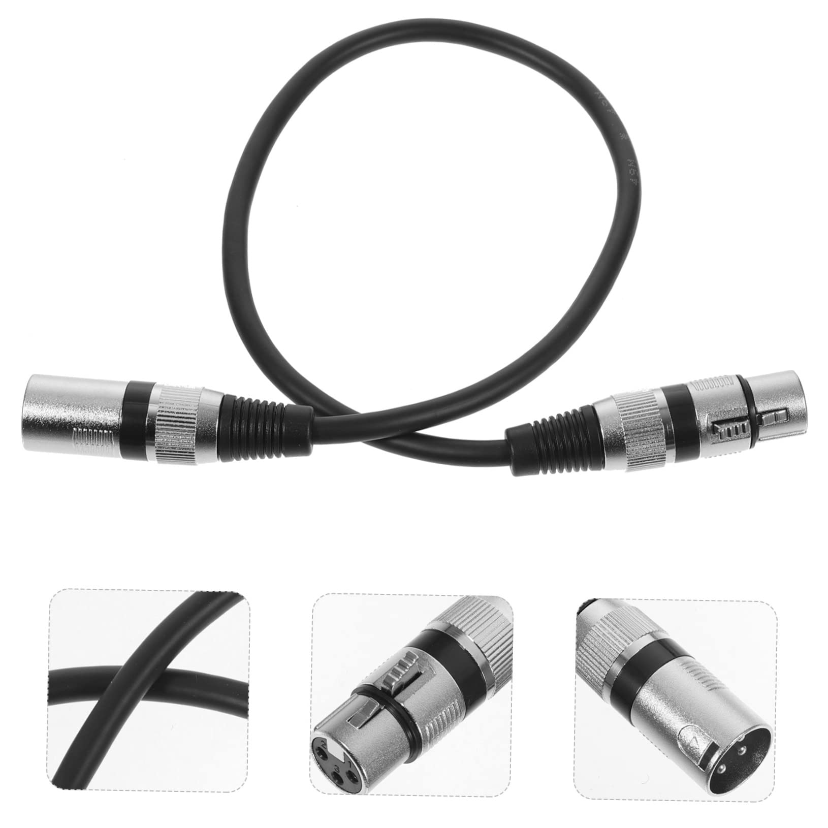Supvox 6stücke Poliges Xlr-mikrofonkabel Xlr-kabel für Mikrofon Stecker Buchse Professionelles Kabel für Audiogeräte Studio und Live-anwendungen