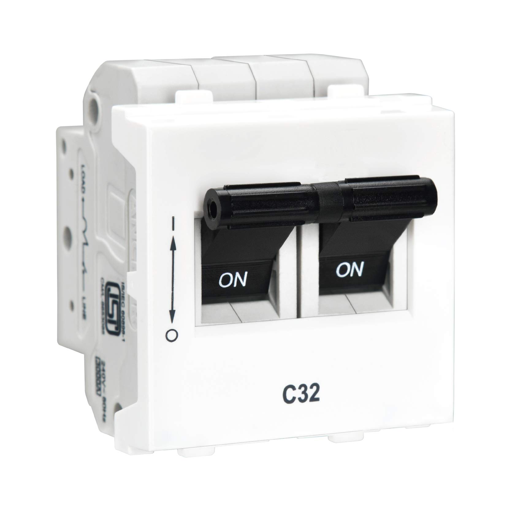 Anchor by Panasonic UNO Mini Roma 10 Amp Double Pole C Curve Mini MCB | Double Pole 10A Mini MCB (66158)-image-11