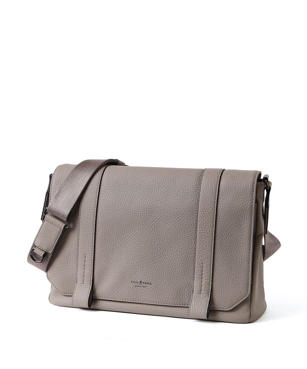 Amazon | [FUJITAKA] かぶせ レザーショルダーバッグ A4 (アルタ) No 