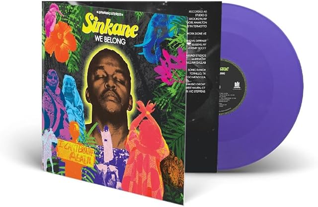 We Belong (Vinil Roxo, Edição Limitada) por Sinkane, capa do álbum