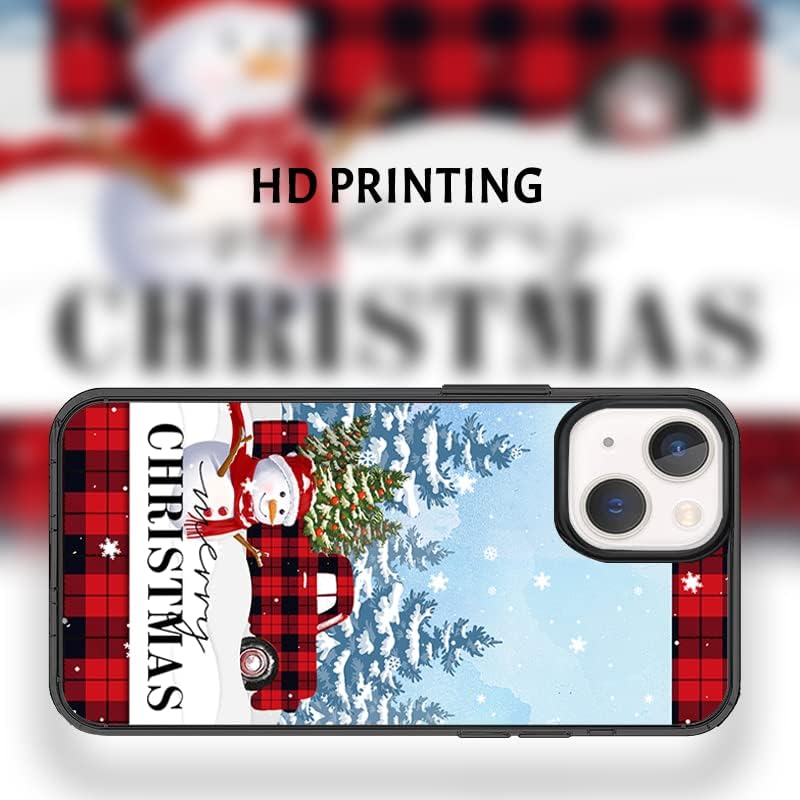 Miniatura 5 de Muñeco de nieve rojo para iPhone 16 15 14 13 12 11 Pro Max Galaxy S25 S24 S24 S23 S22 S21 S20 FE Note 20 Ultra A16 A15 A14 A54 A53 A03S A13 A32 34